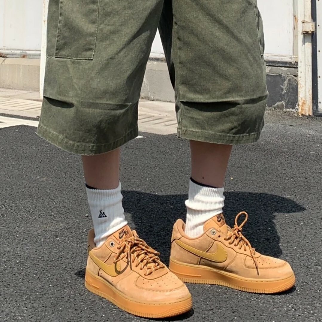 <快速出貨> Nike Air Force 1 Low "Wheat Flax" 小麥焦糖 男鞋