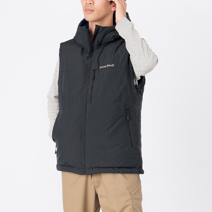 日本 Mont-Bell Colorado Vest 男裝雙面羽絨背心外套