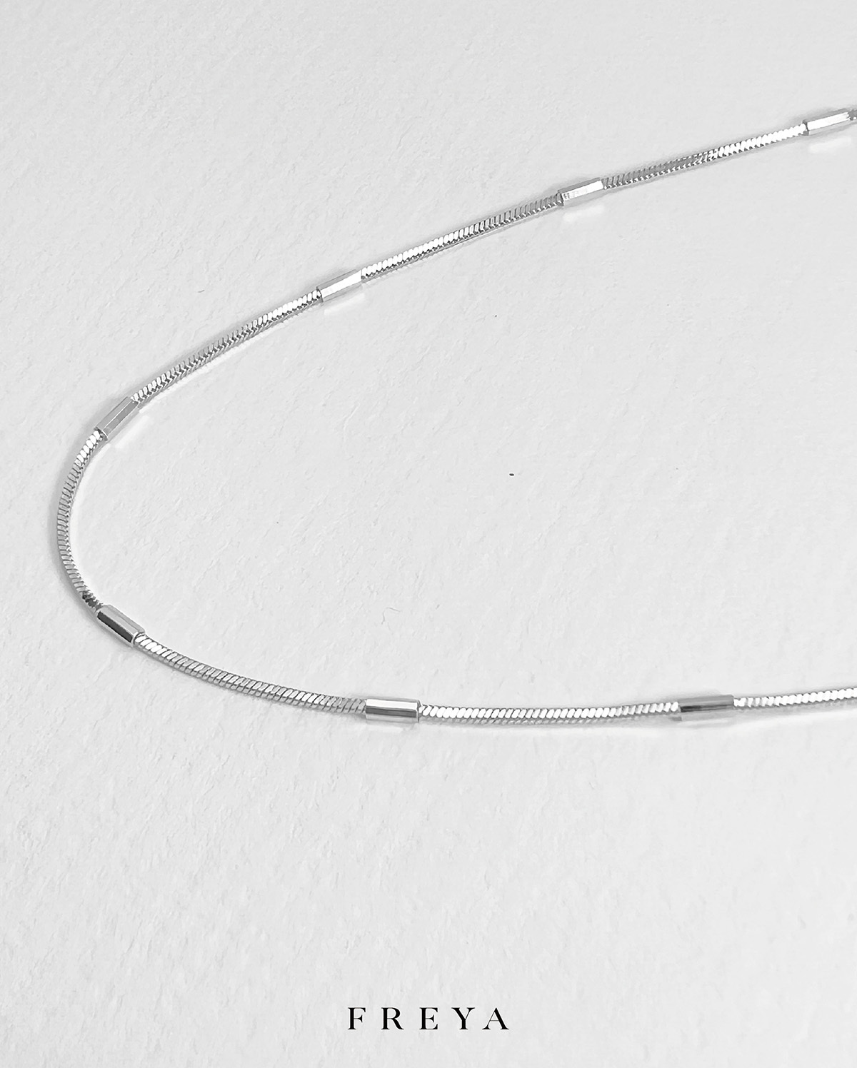 FREYA 1mm星閃蛇骨鍊