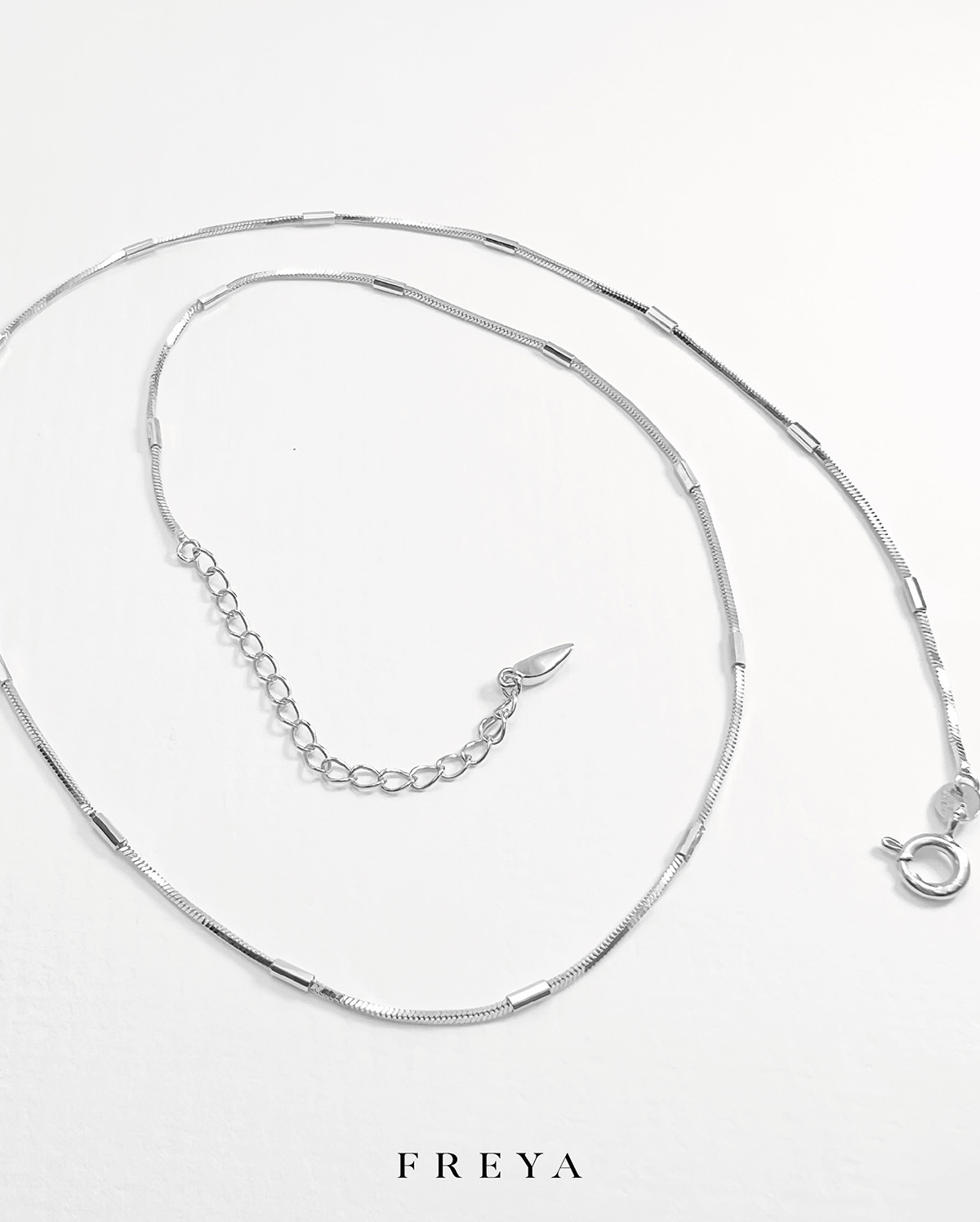 FREYA 1mm星閃蛇骨鍊