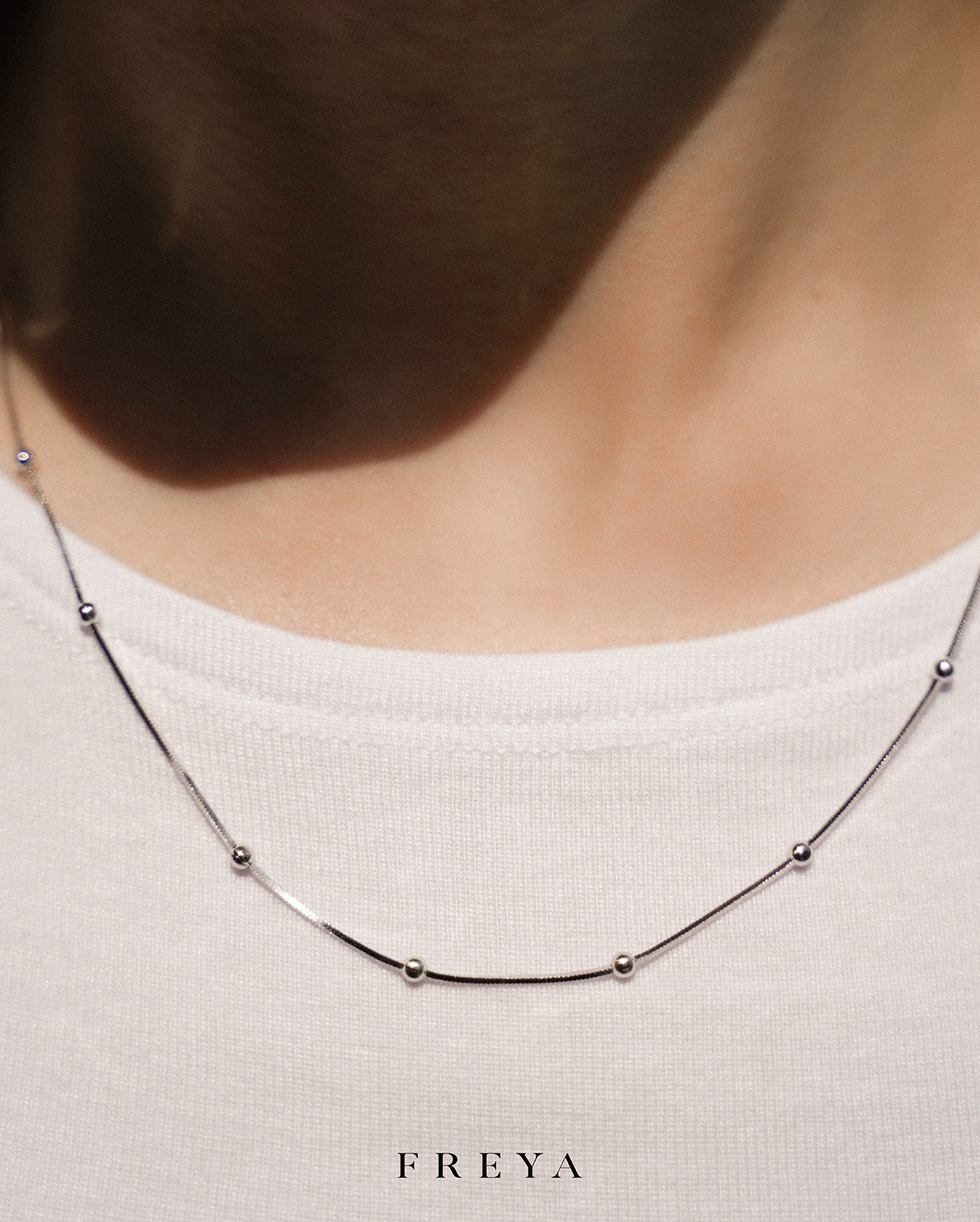 FREYA 1mm銀珠蛇骨鍊