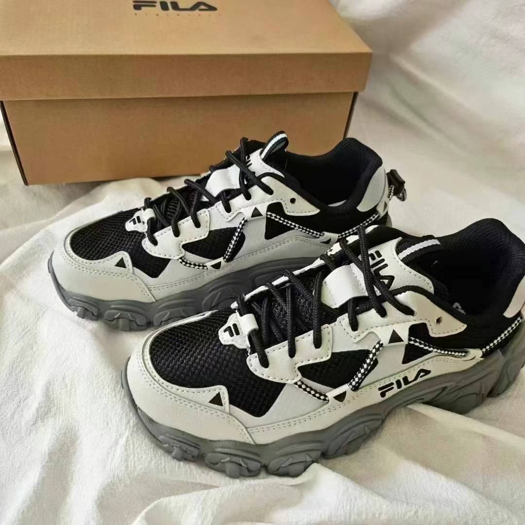 【韓國預購】K093002 Fila 女裝貓爪鞋 (黑白灰色)