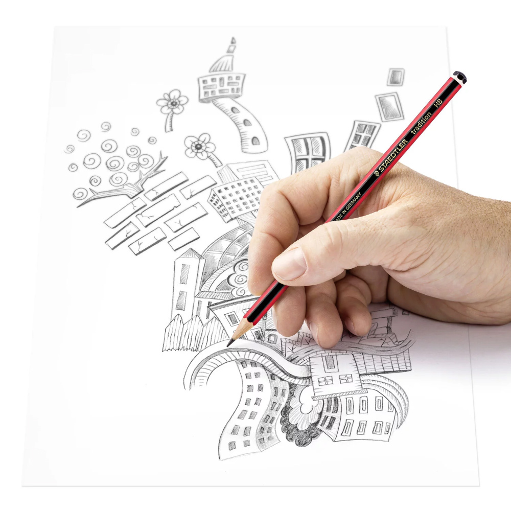 【STAEDTLER 施德樓】紅武士素描鉛筆 MS110