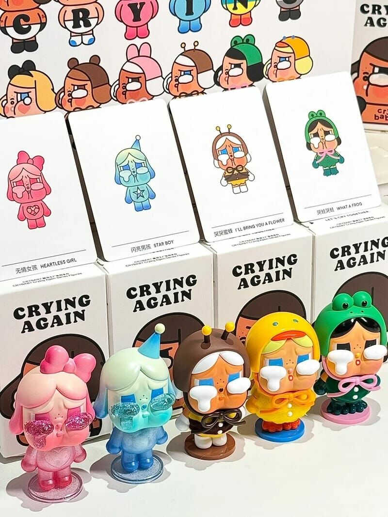 CRYBABY 眼淚工廠系列 哭娃公仔 盲盒 共有12款+3款隱藏版