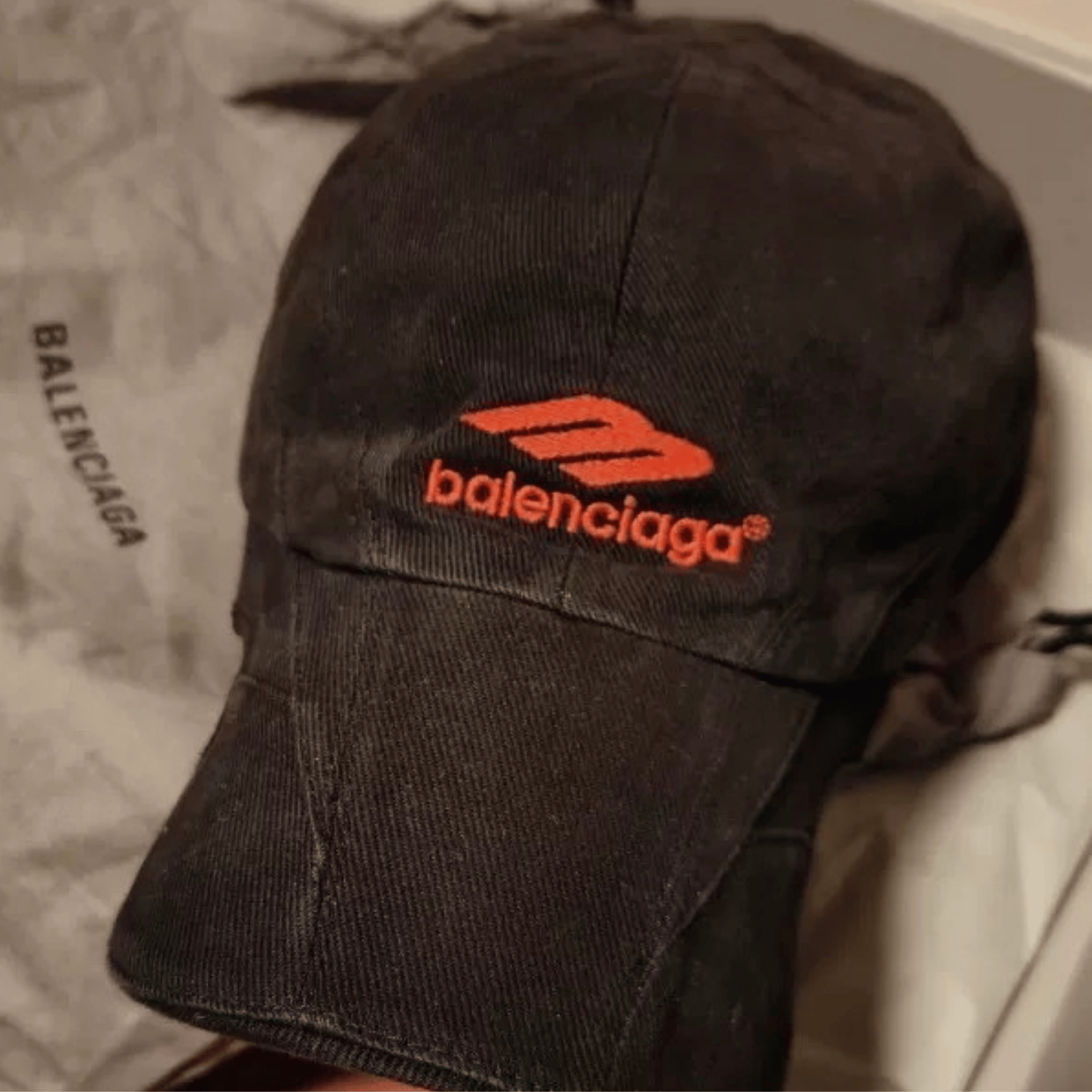 【NICE 歐美日韓代購】24SS Balenciaga 巴黎世家 上海經銷商🔥經典logo缺口棒球帽 層次 鴨舌帽