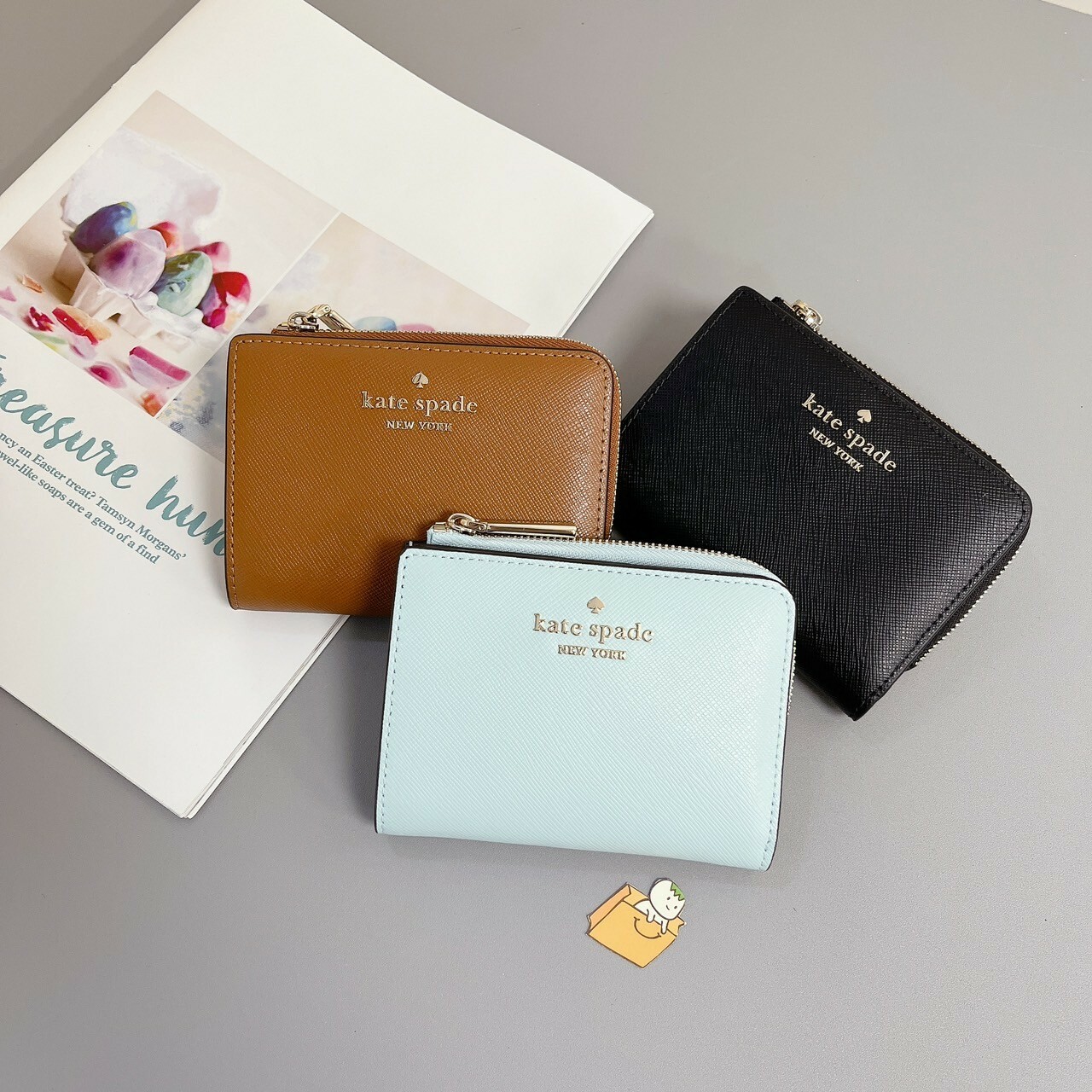 kate spade Madison Small L Zip Wallet