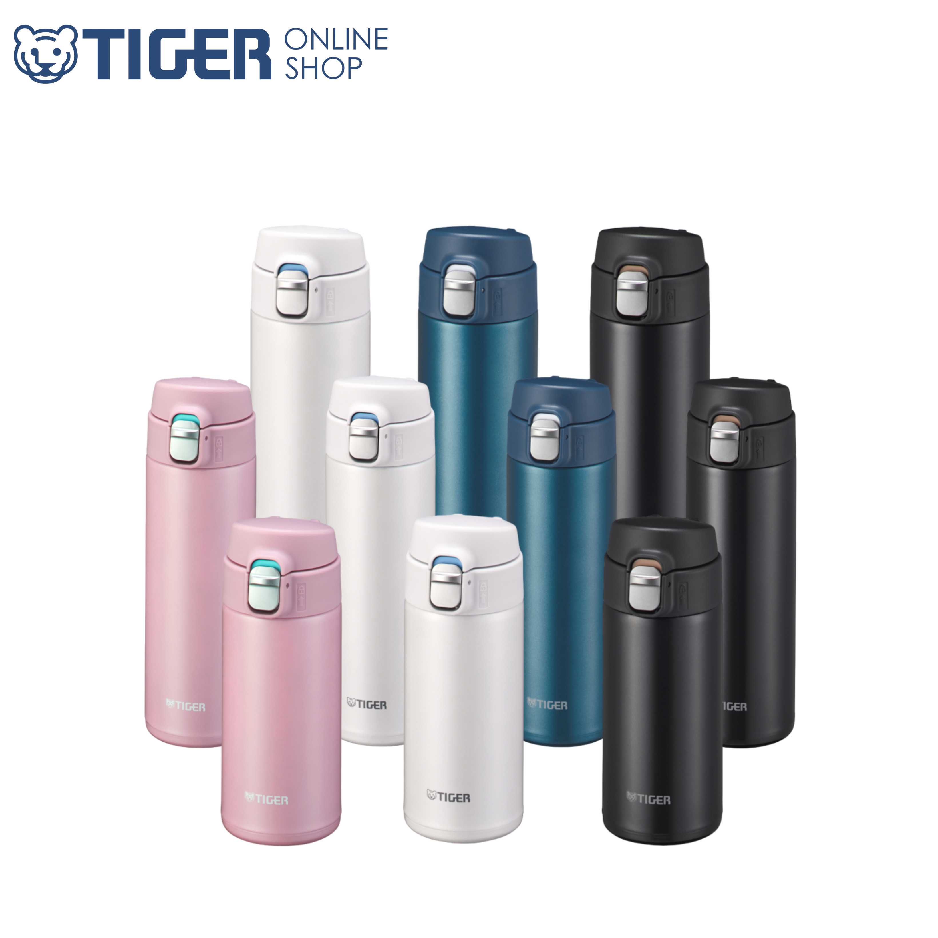 夢重力超輕彈蓋式不銹鋼真空保溫杯 MMJ-S036/S048/S060