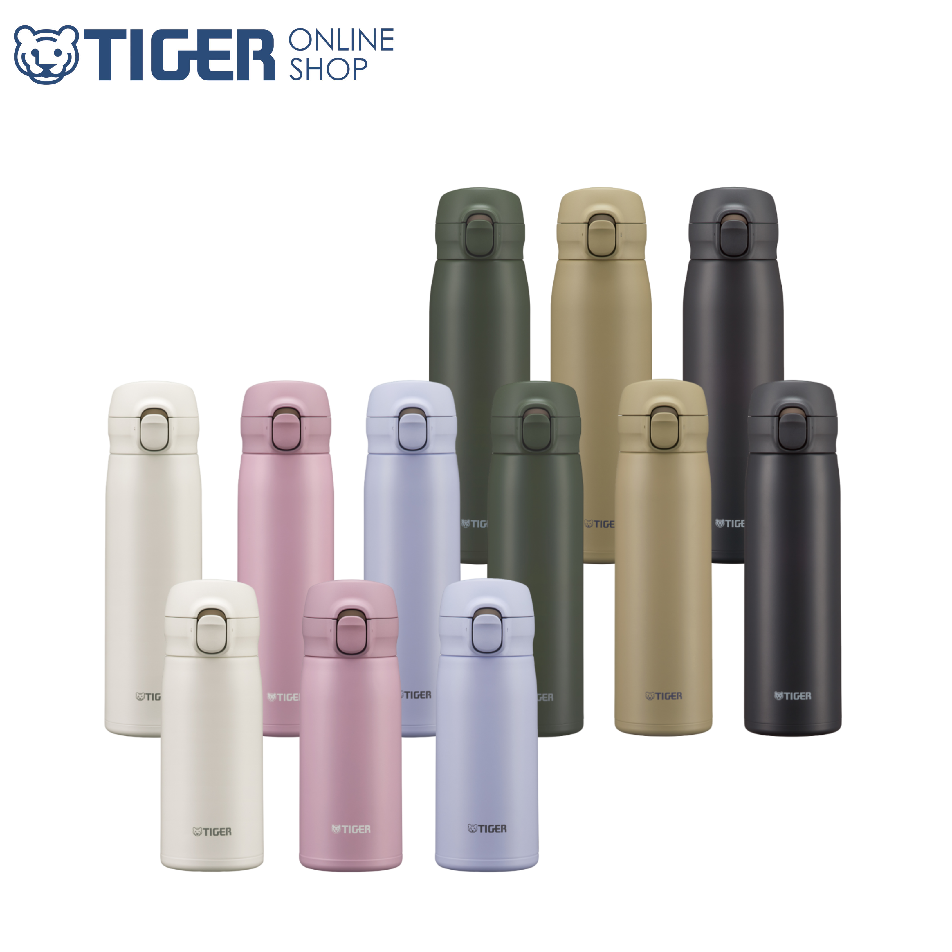 夢重力超輕彈蓋式不銹鋼真空保溫杯 MKR-W035/W050/W060