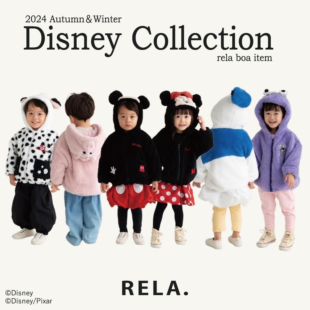 𝐃𝐢𝐬𝐧𝐞𝐲 x 𝐑𝐞𝐥𝐚. 迪士尼造型外套