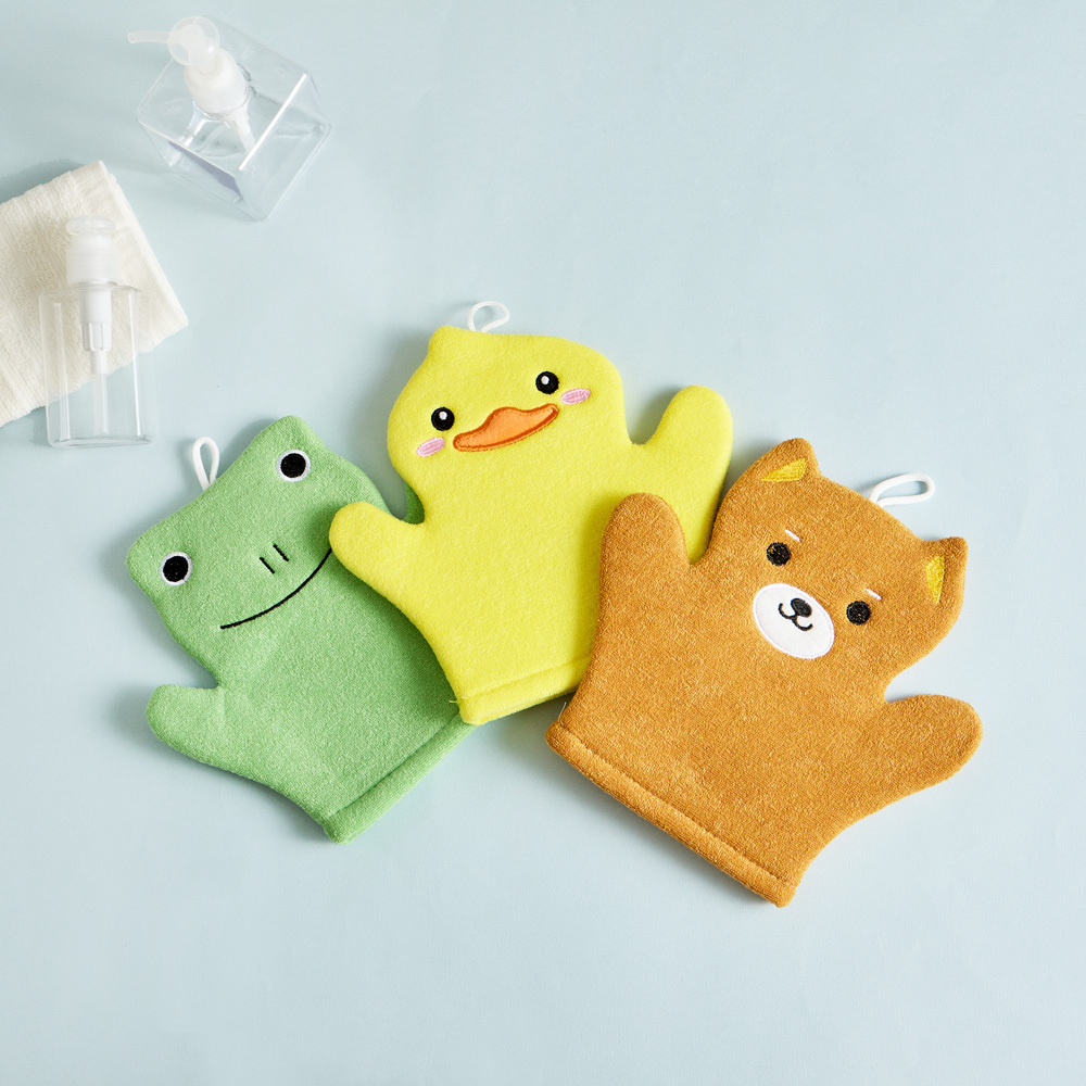 O'Pretty 歐沛媞 可愛造型沐浴洗澡巾-多款