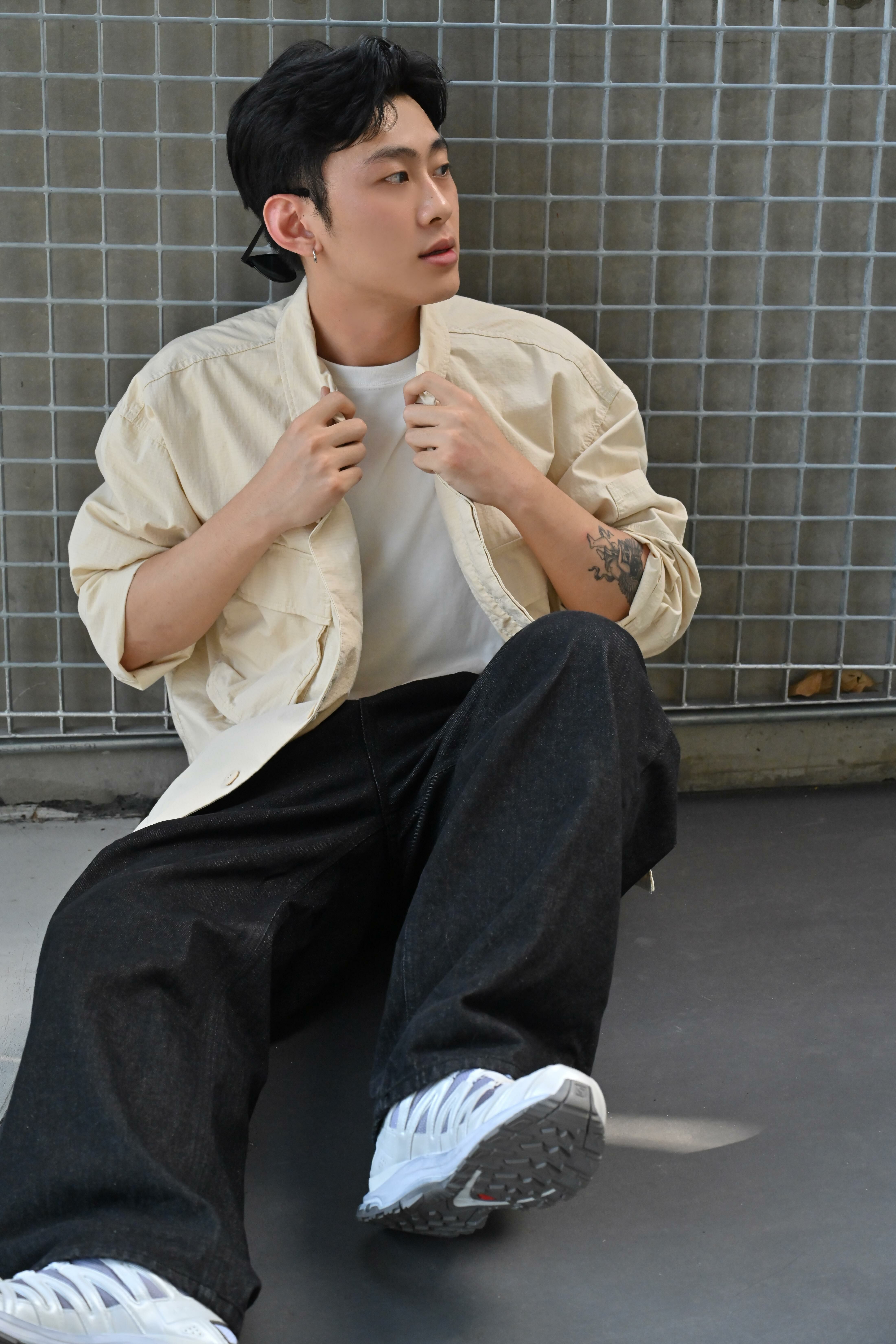 【零碼】STUSSY MILITARY LS OVERSHIRT 襯衫外套 米白 1110321BONE