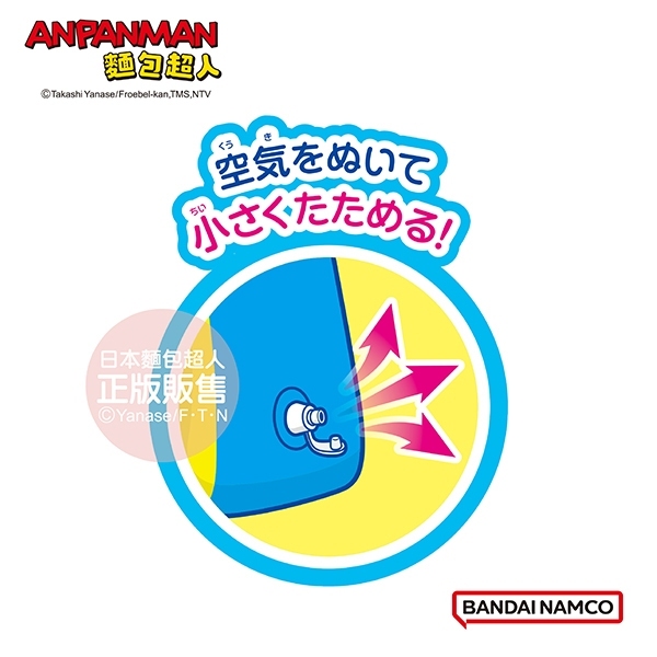 【樂森藥局】麵包超人的第一個運動組 充氣足球玩具