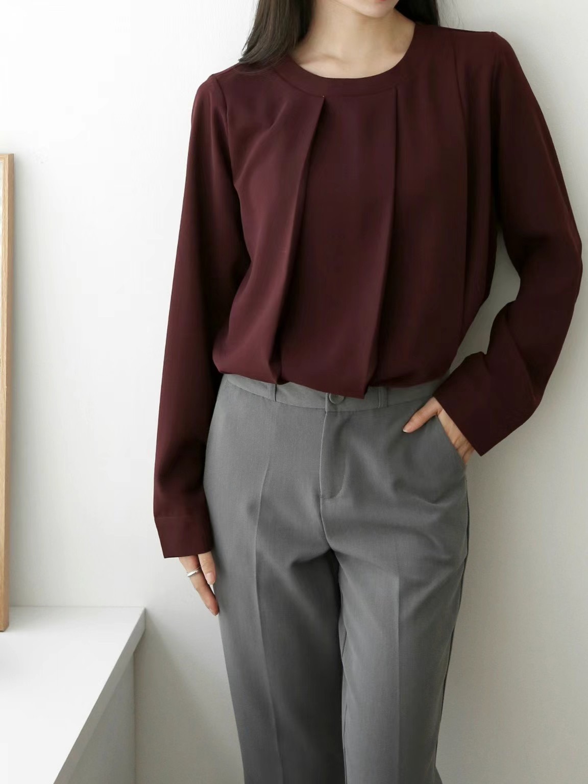 百摺靚cut雪紡衫(14177)