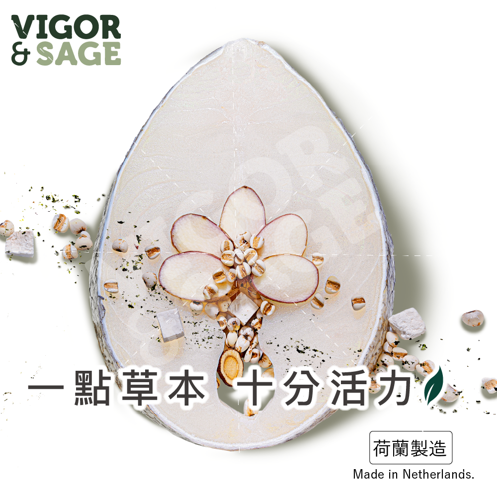 Vigor & Sage 山藥 亞特蘭提斯白魚 低敏健脾 成犬糧 12kg