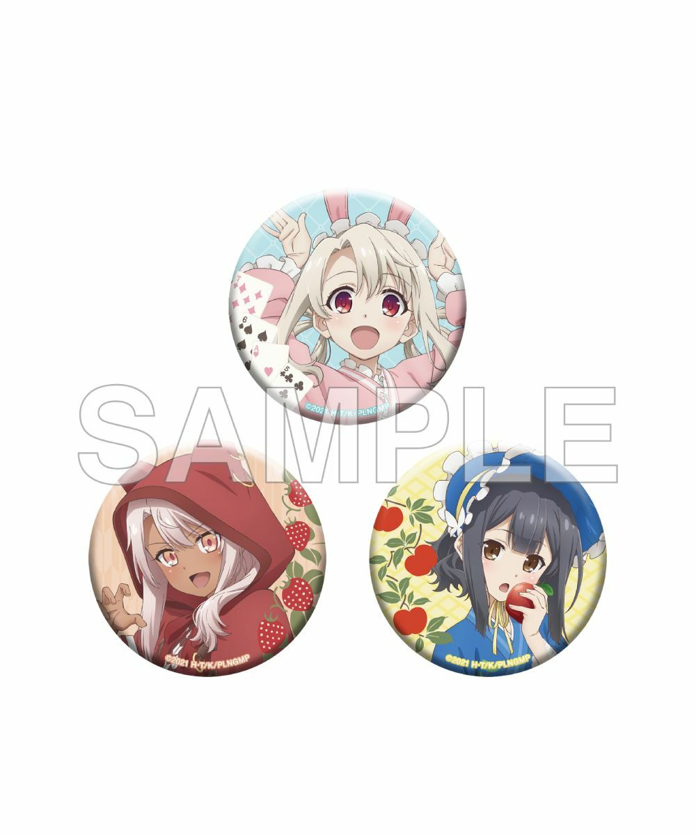 預購-劇場版 《Fate/kaleid liner 魔法少女☆伊莉雅：Licht 無名少女》 徽章套組 和服ver.【日本進口精品】