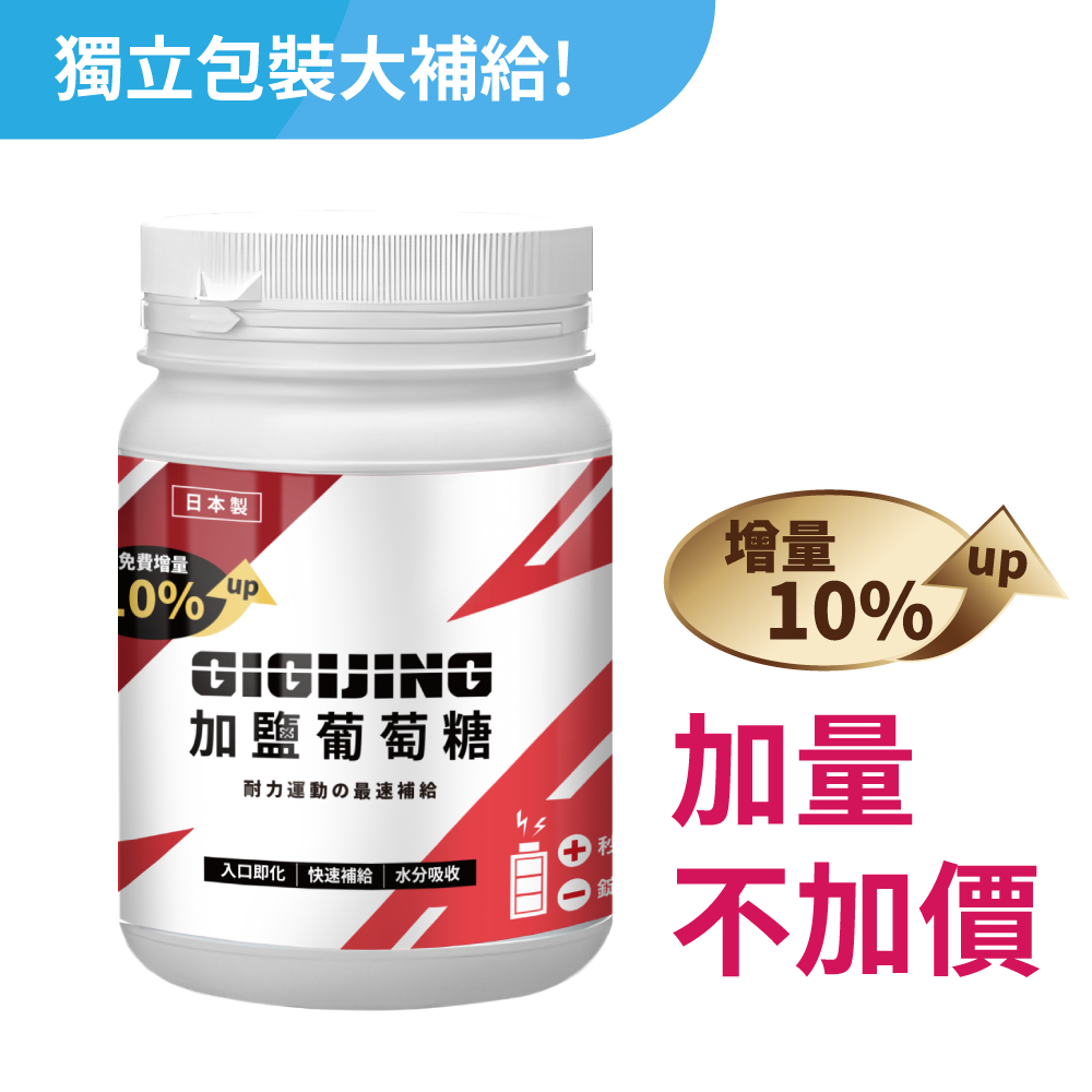 【增量版】勁元素加鹽葡萄糖 (約132顆桶裝)