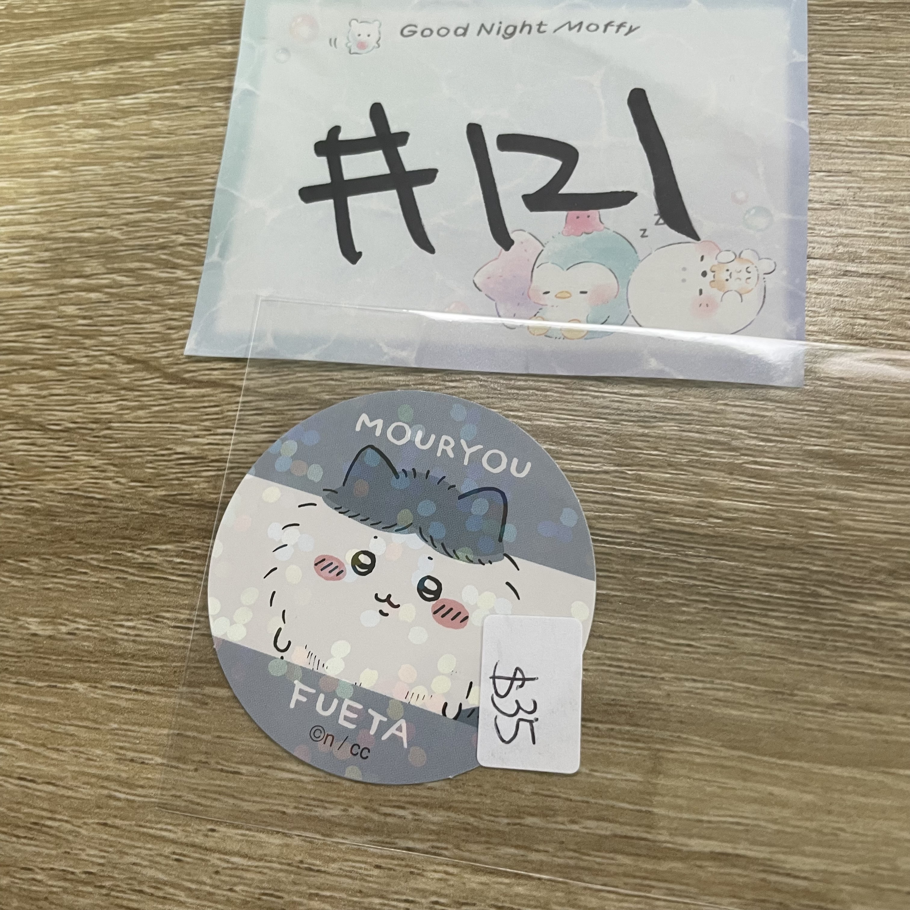 CHIIKAWA 八字貓 貼紙#121