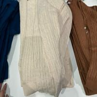 [S] TOMMY HILFIGER LONG SLEEVE CABLE KNIT SWEATER,BEIGE, 76J4735-280 (STH840)