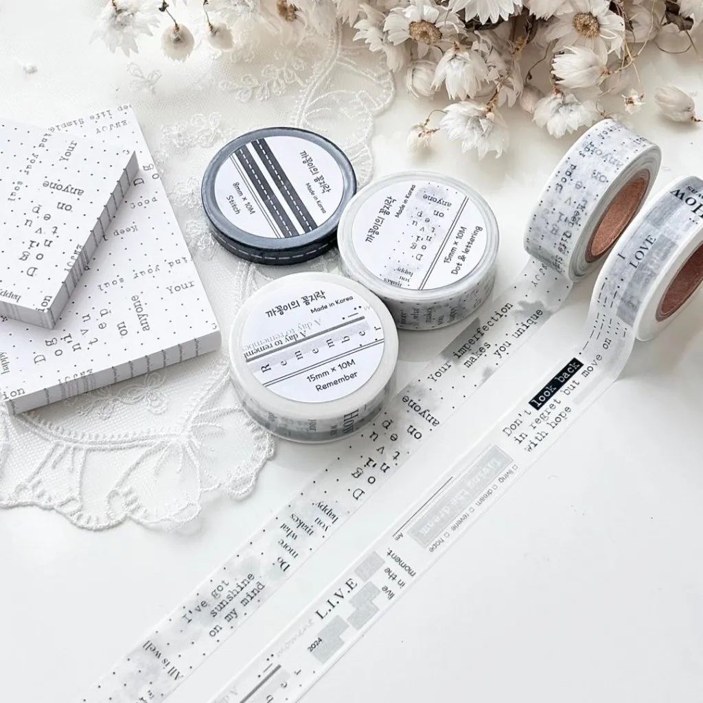 韓國 ggaggong．點陣紙膠帶系列 共三款