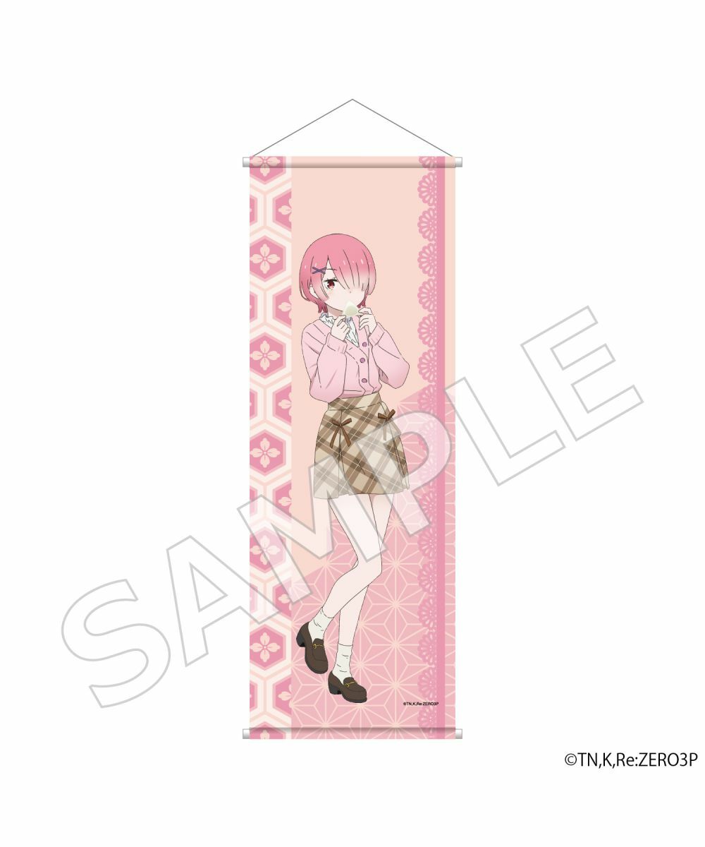 預購-「Re:從零開始的異世界生活」 B2半裁掛軸 京都旅行ver. 拉姆【日本進口精品】