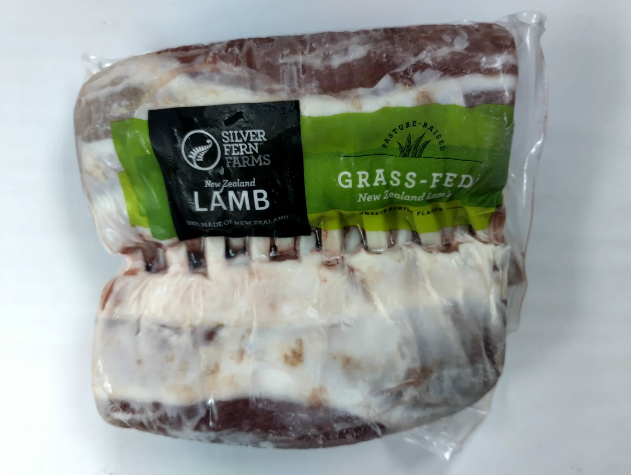 紐西蘭Silver Fern法式羊架 910-1020g (1包有2排) (大約14-16支)