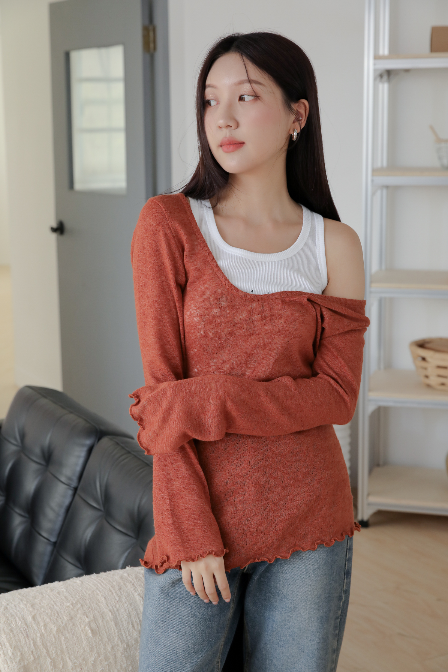 Lavender Knit One Piece #洋裝