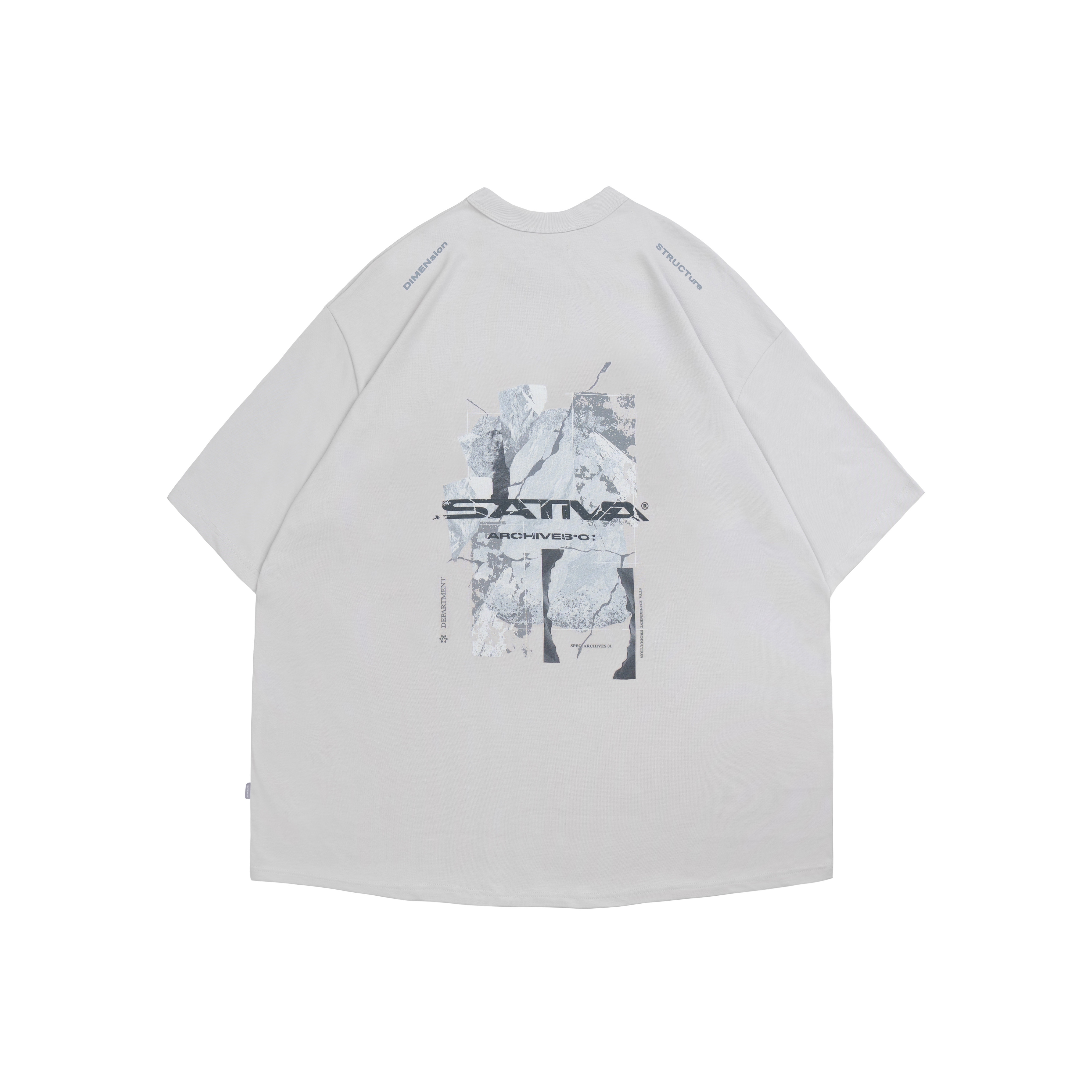 UG-03 “Intorganic” Graphic Tee - Grey