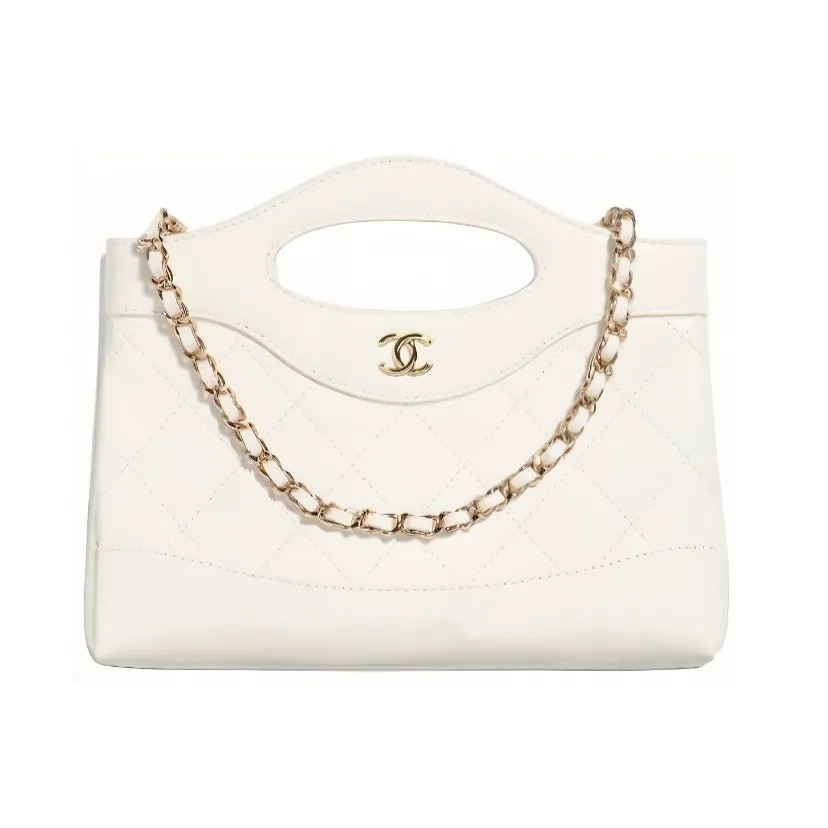 CHANEL 24S 31 Bag 長形橫版 小羊皮 鏈條 迷你 手袋