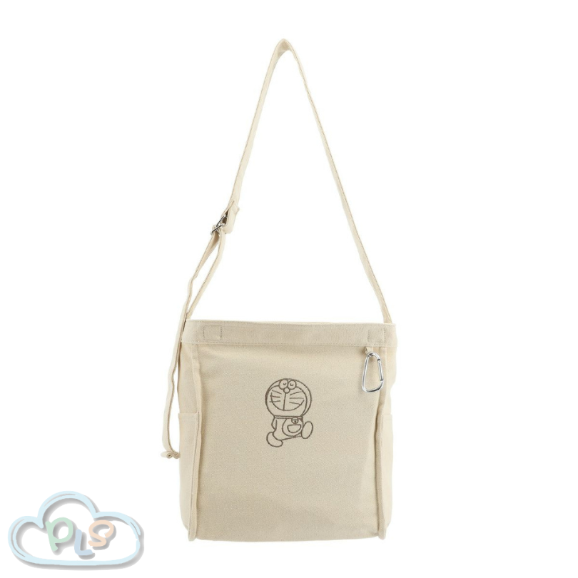 2Way 多啦A夢散步圖案單肩包 SRA-252 象牙色 多啦A夢 SALON de RUBAN #22458-1