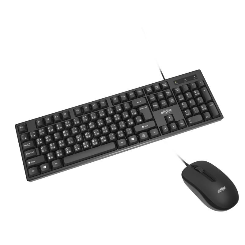 USB 有線鍵盤滑鼠組 KBC-957