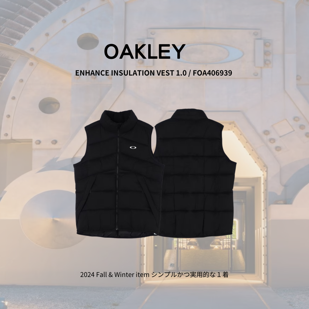 "代購" OAKLEY ENHANCE INSULATION VEST 1.0 防風保暖背心 / FOA406939