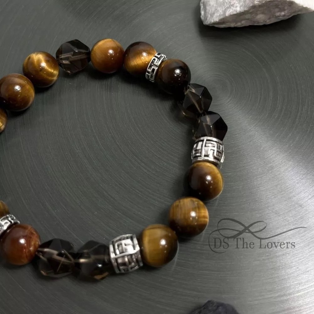 DS The Lovers 設計款 天然水晶『虎鎧鎮心』手鍊