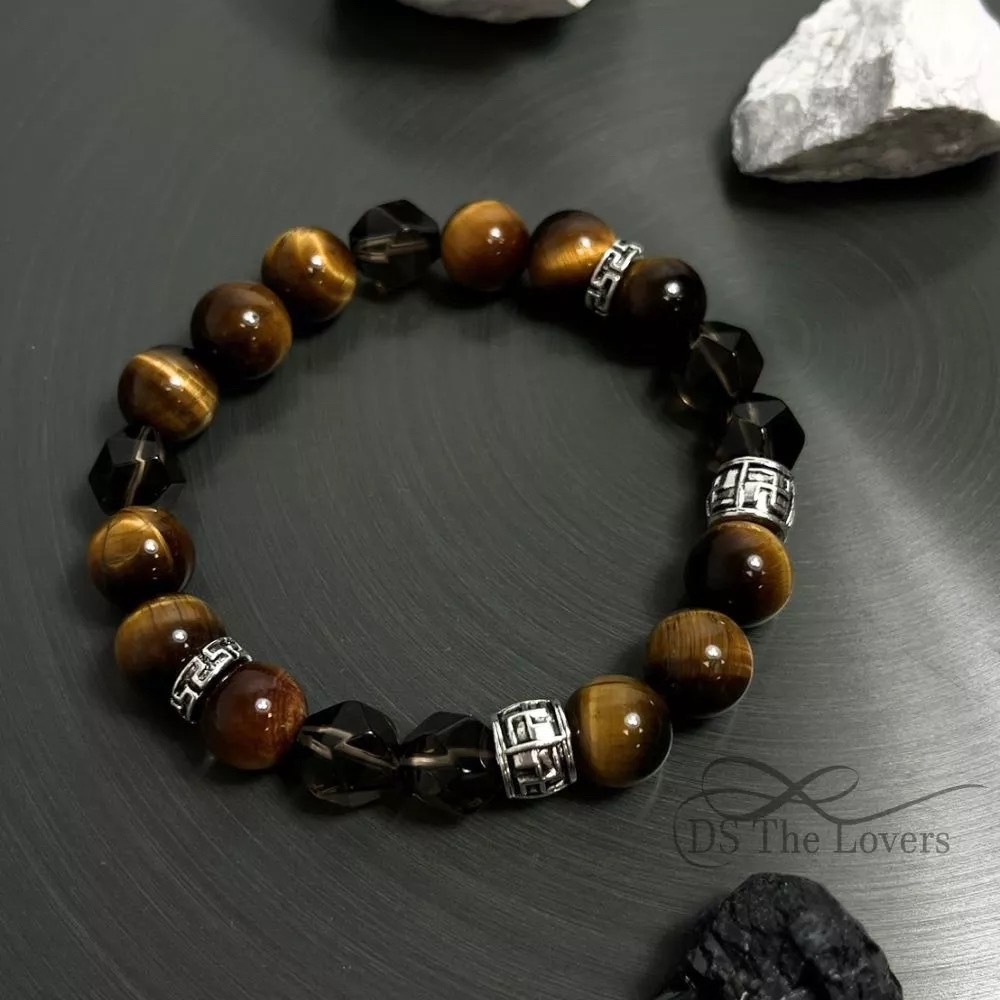 DS The Lovers 設計款 天然水晶『虎鎧鎮心』手鍊