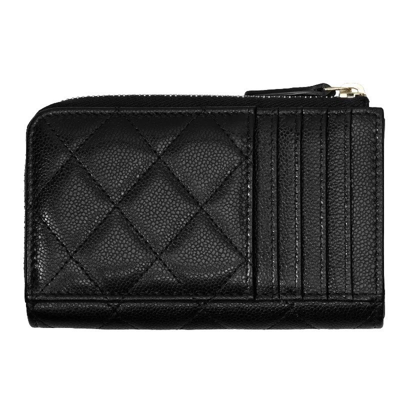 CHANEL 23C 粒面牛皮 卡套 銀包