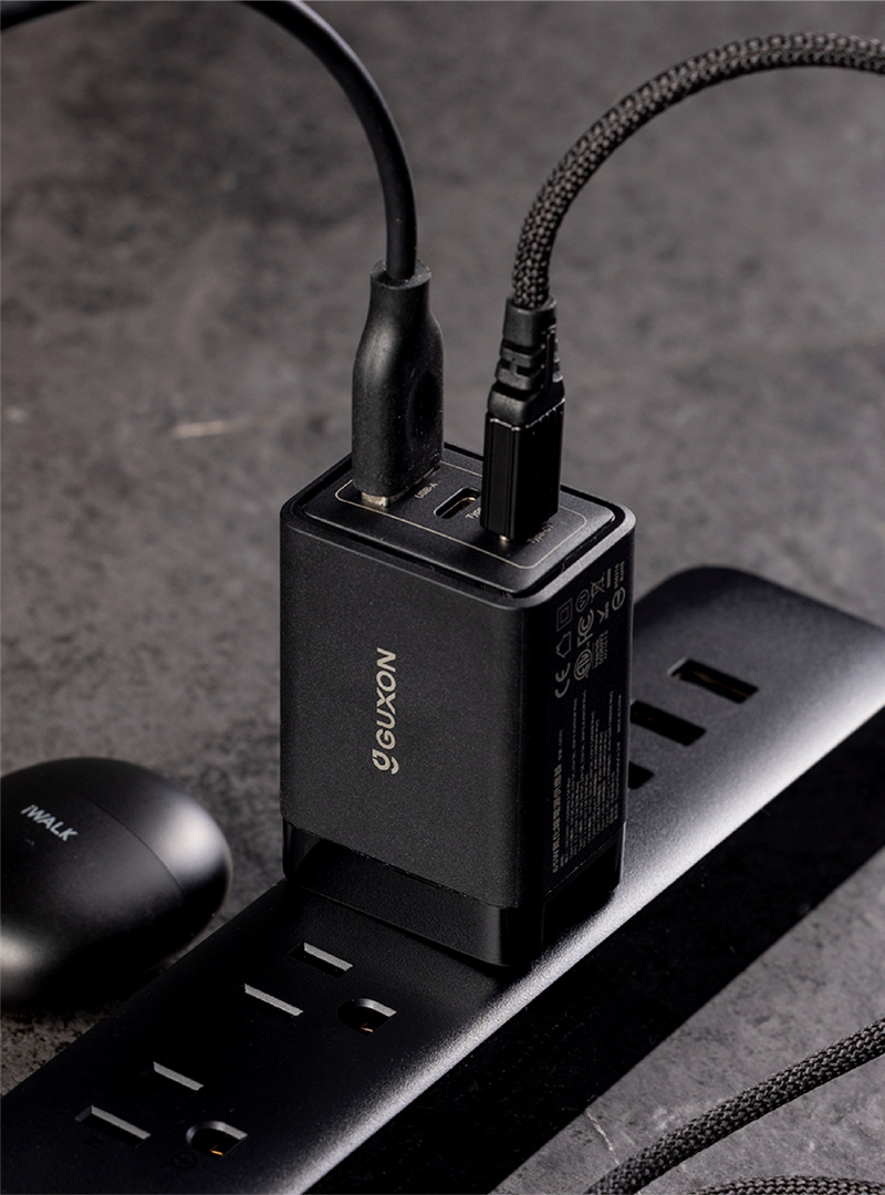 GUXON古尚 65W 氮化鎵GaN充電頭 1A2C