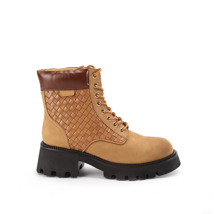 Crafted Woven Short Boots