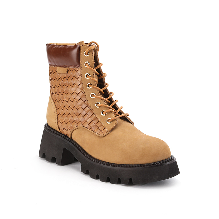 Crafted Woven Short Boots