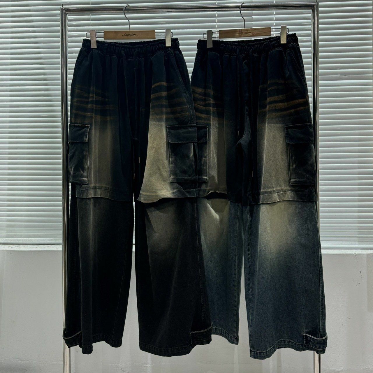 洗水鬆身牛仔褲 BY ATTENTION-277P