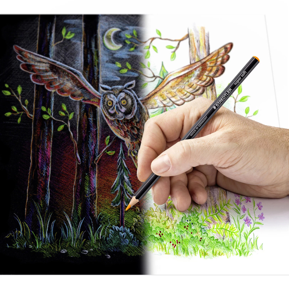 【STAEDTLER 施德樓】設計家軟性色鉛筆24色組 MS149 C M24