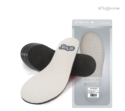 【1003台灣直播】Snug TW100326 複合銀纖維防霉鞋墊-灰(2對裝)