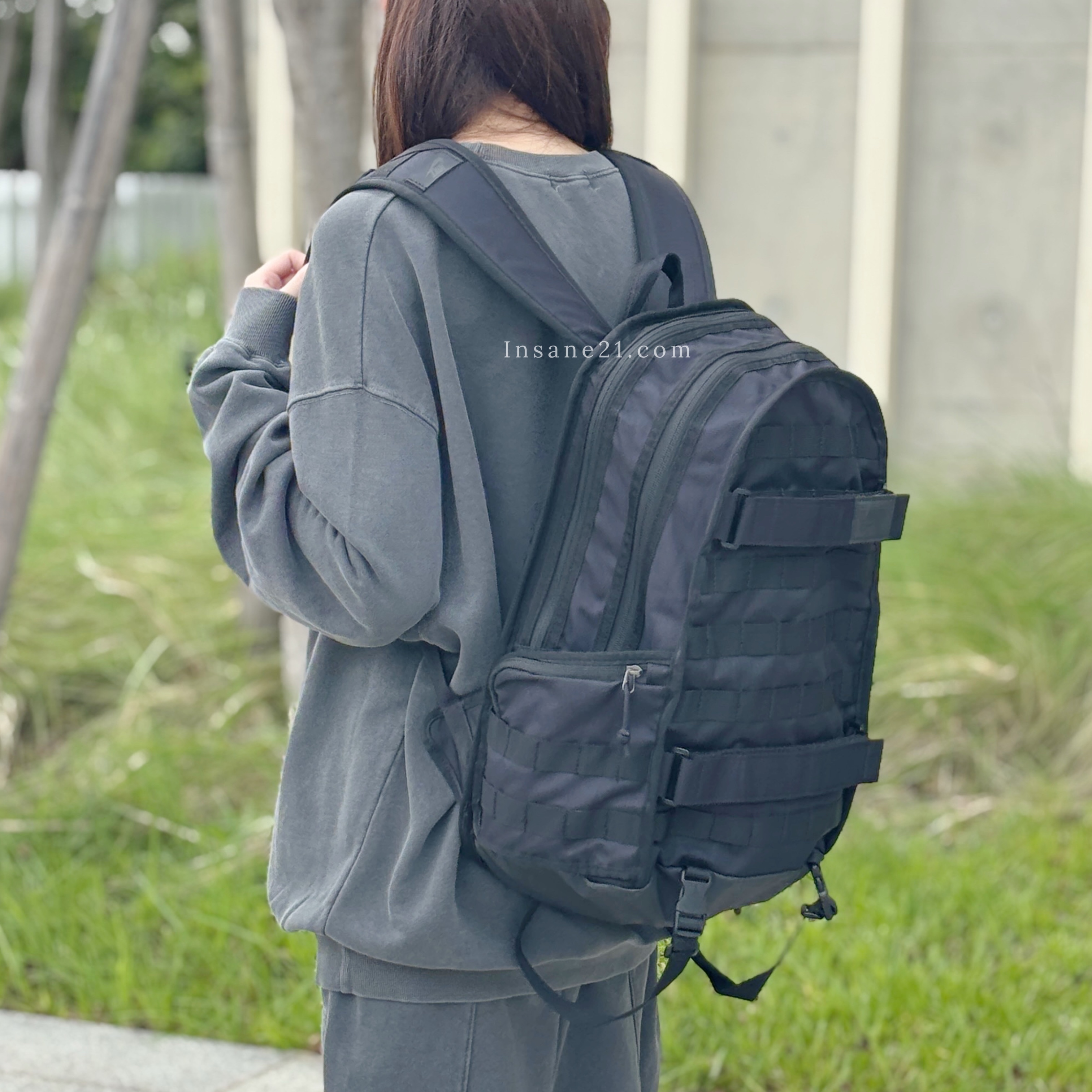 NIKE NSW SB PRM BACKPACK 黑色 水泥灰 綠色 咖啡 亮銀 後背包
