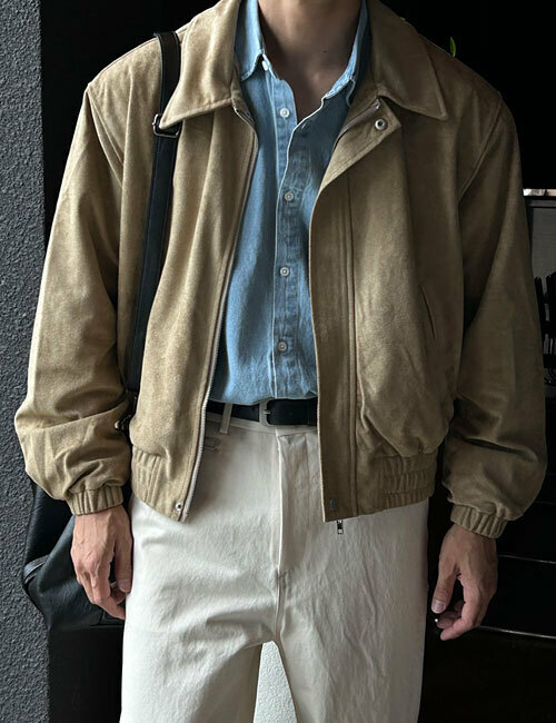 Aiden 麂皮夾克外套