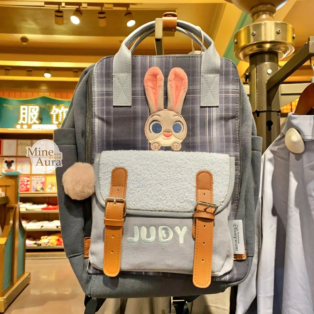 學院風系列 哈茱蒂 Judy 兔 後背包 動物方城市 Zootopia -上海迪士尼樂園