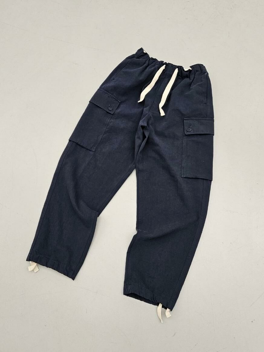 淨色可束腳工裝鬆身褲 SPECTOR-078P