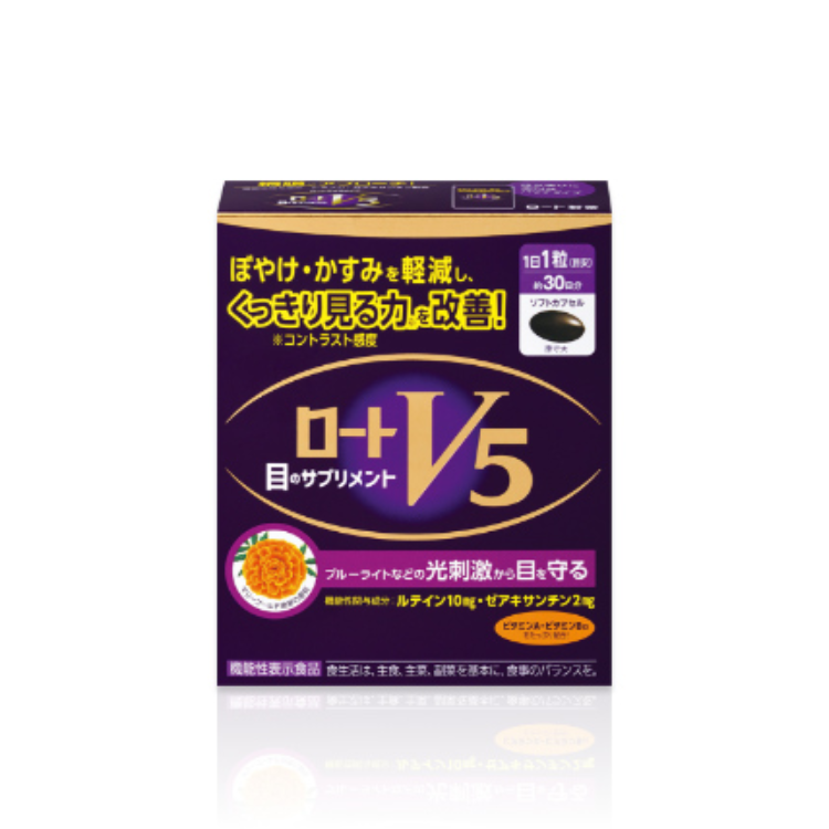 新V樂敦 | V5強目素(日本內銷版-新包裝)(30粒/30日) | 平行進口