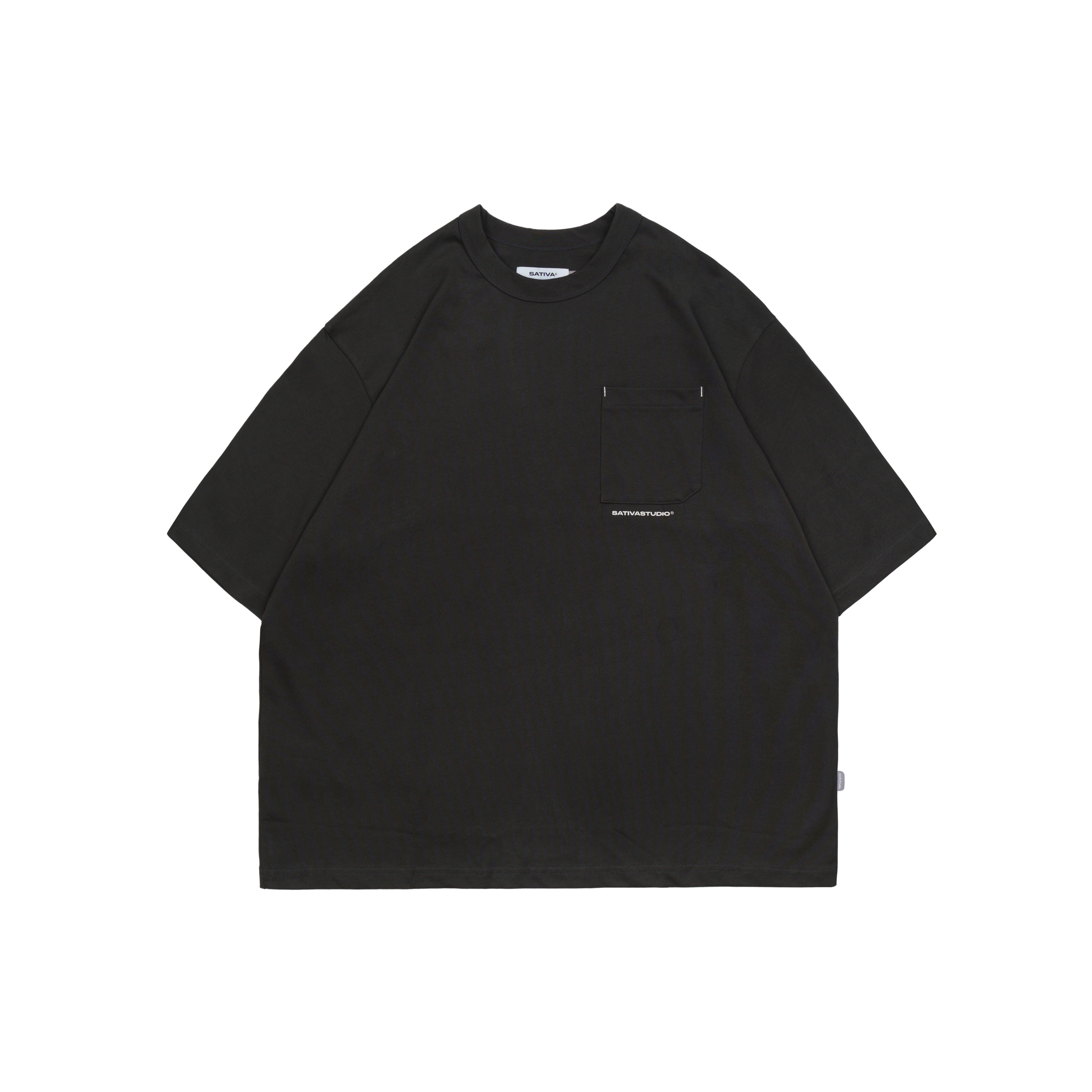 SUG-04 ”Symbolic Of Signatures” Pocket Tee - Dark Gray