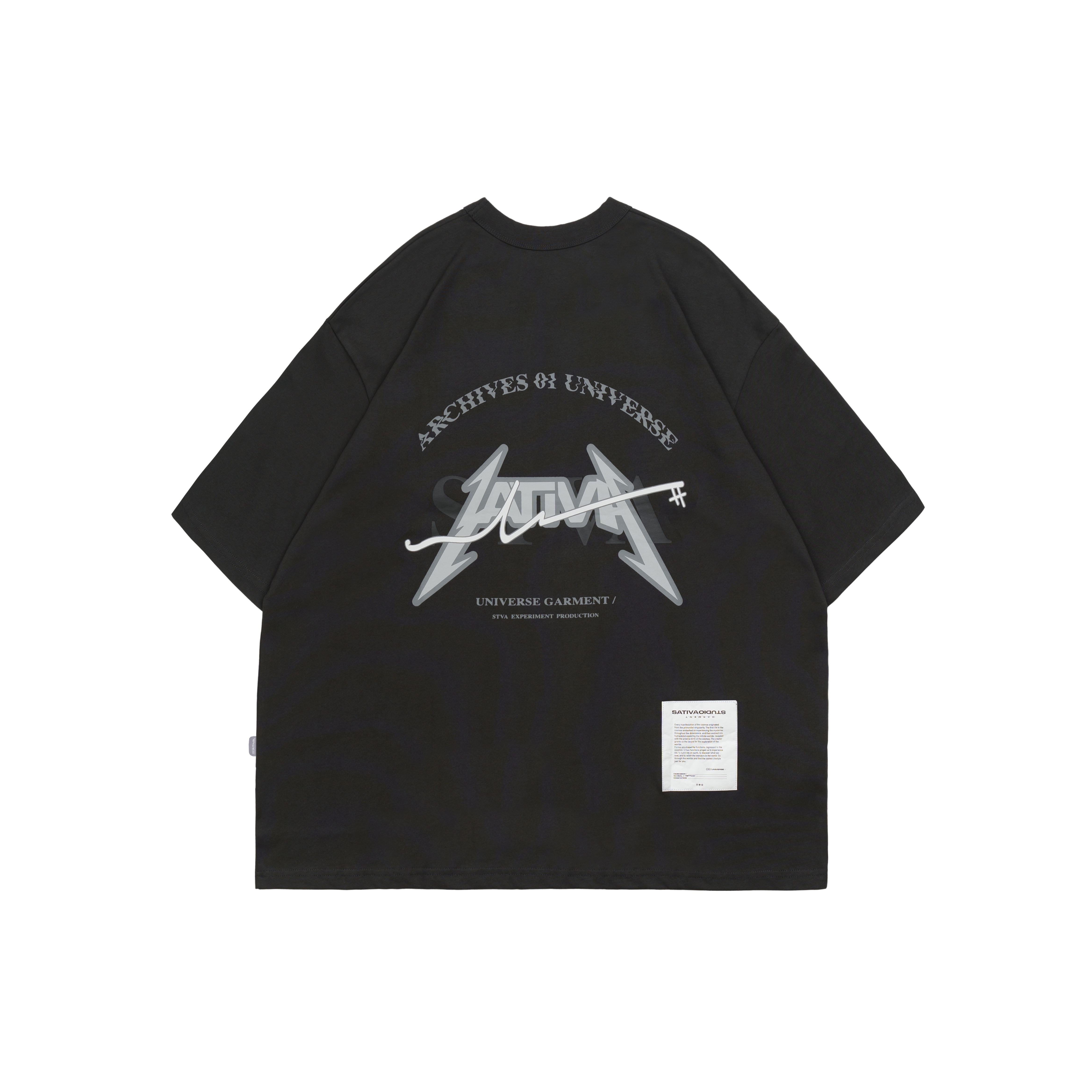 SUG-04 ”Symbolic Of Signatures” Pocket Tee - Dark Gray