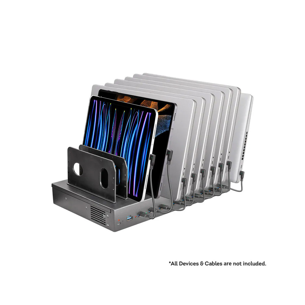 ProMini CS10T 10-port 1000W USB-C/USB-A App控制充電站