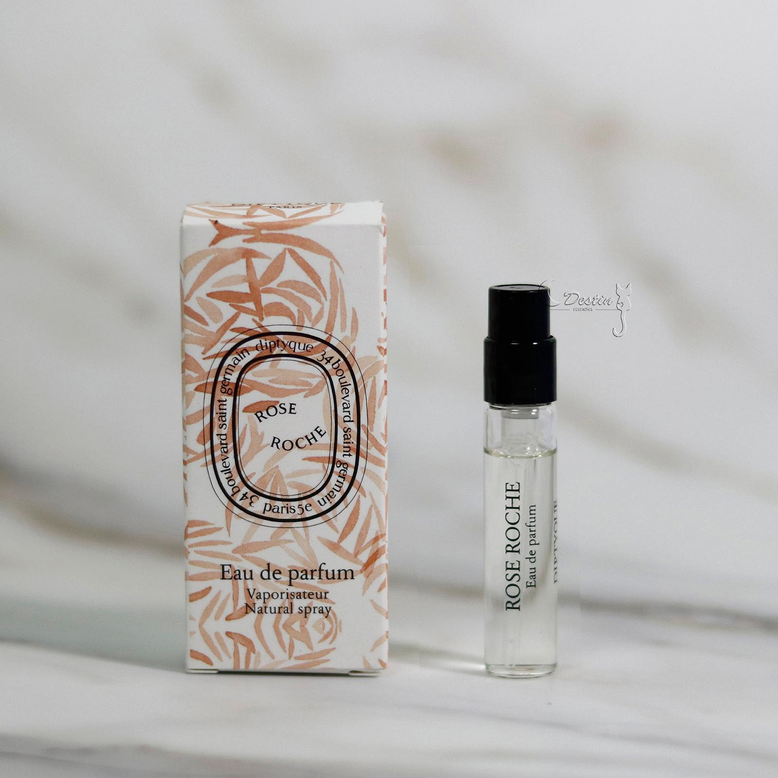 Diptyque 灼地玫瑰Rose Roche 中性淡香精2mL 可噴式試管香水2024