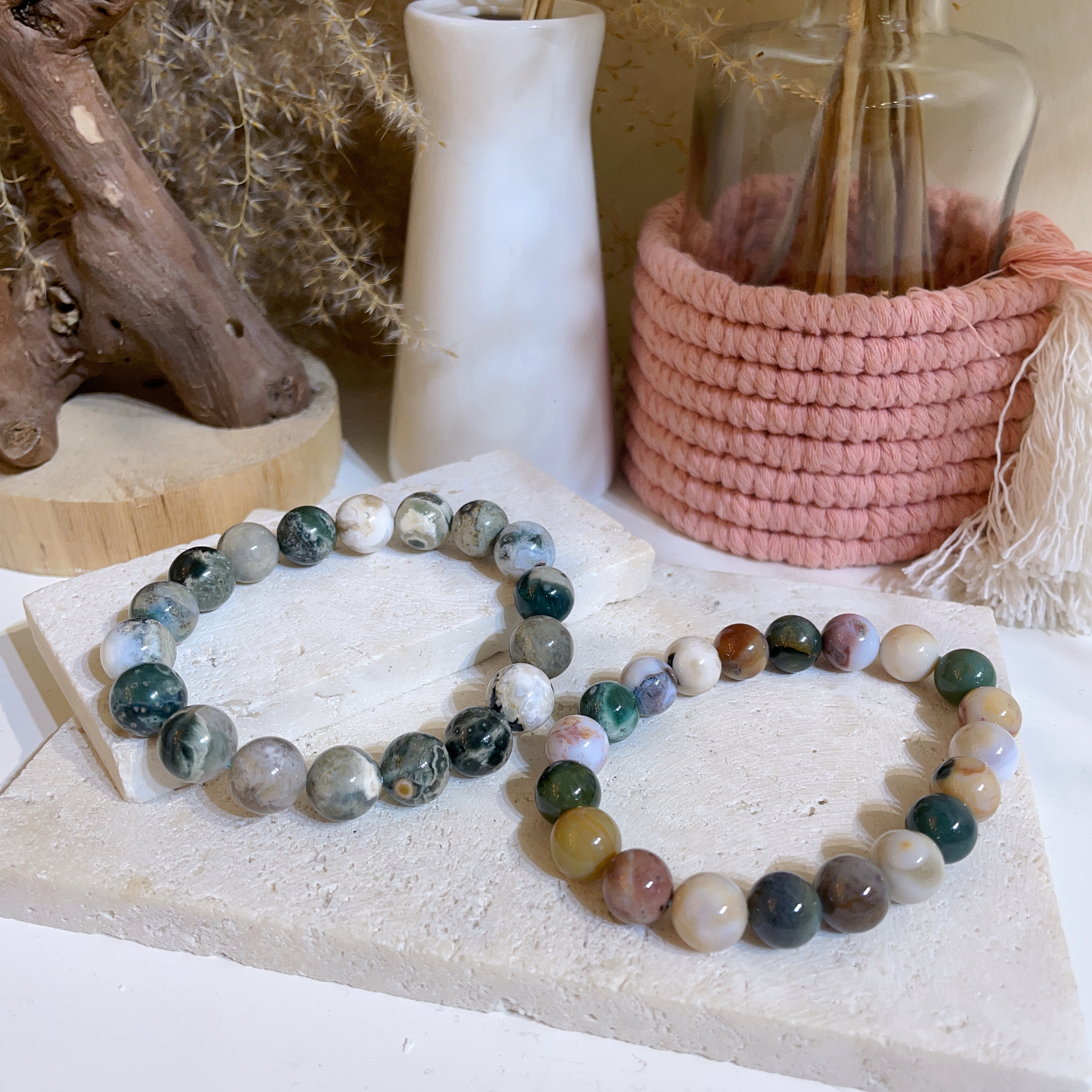 海洋碧玉手串 10+mm